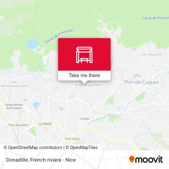 Donadille map