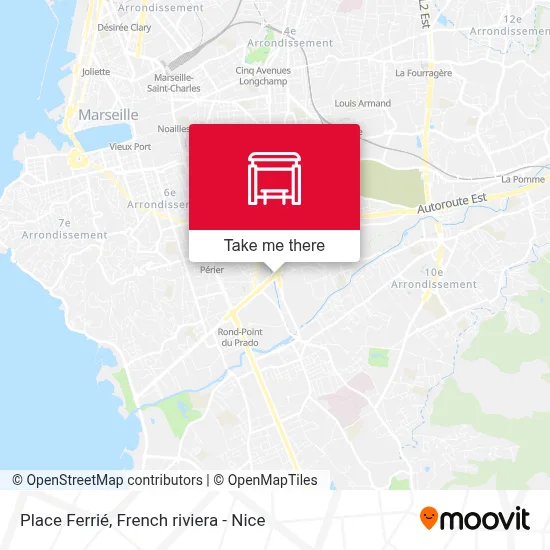 Place Ferrié map