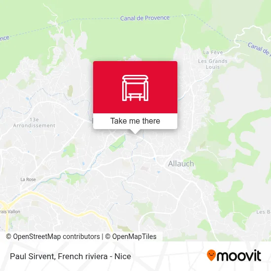 Paul Sirvent map