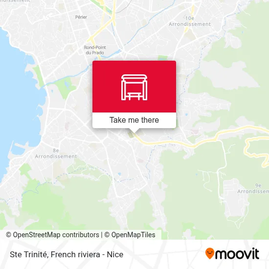 Ste Trinité map