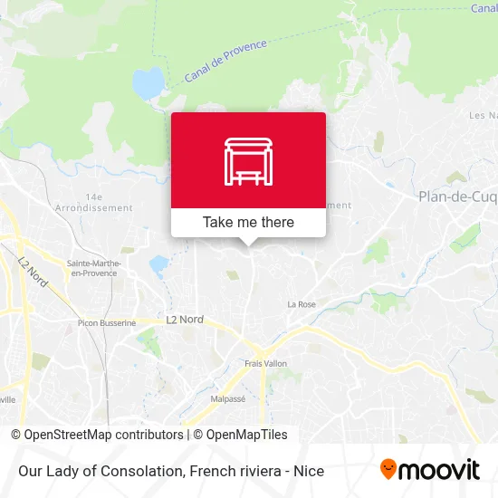 Notre Dame De La Consolation map
