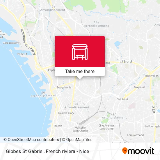 Gibbes St Gabriel map
