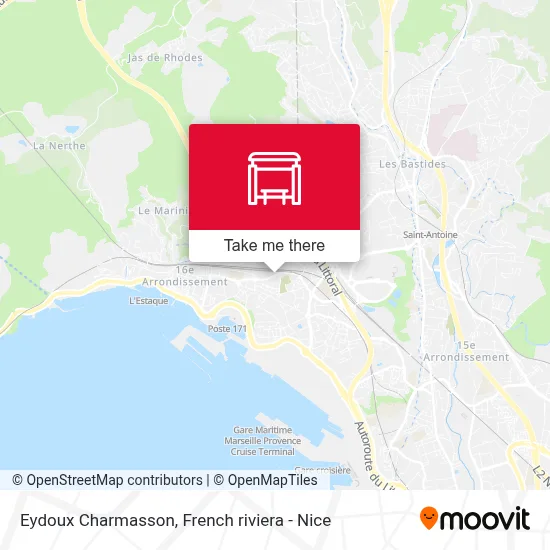 Eydoux Charmasson map