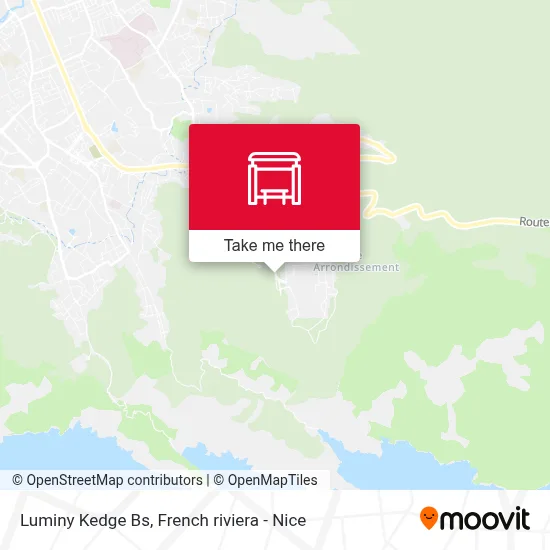 Luminy Kedge Bs map