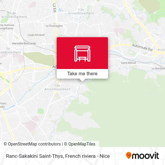 Ranc-Sakakini Saint-Thys map