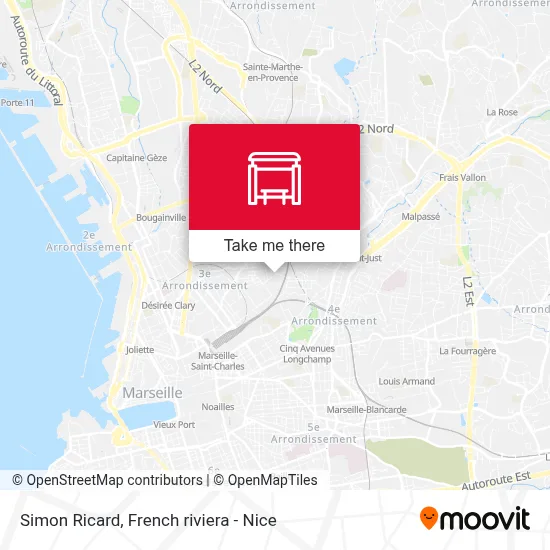 Simon Ricard map