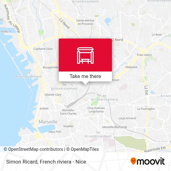 Simon Ricard map