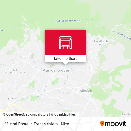 Mistral Pasteur map