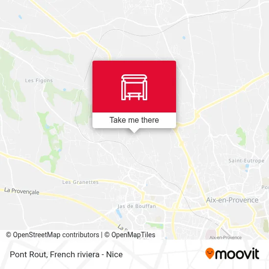 Pont Rout map