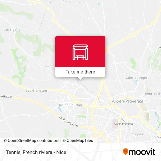 Tennis map