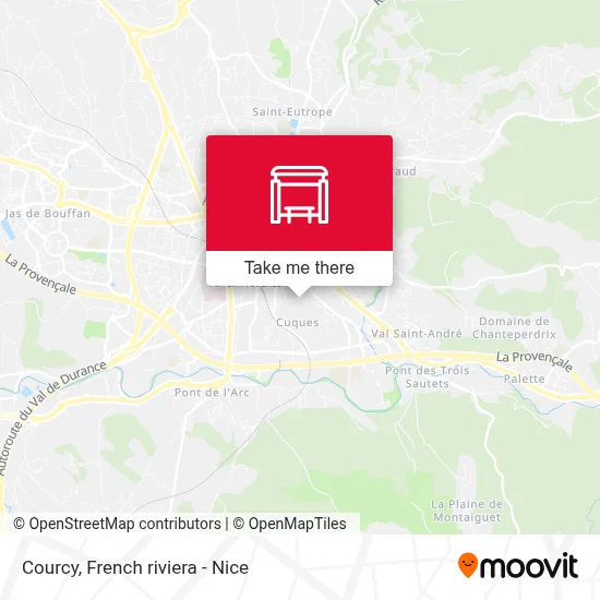 Courcy map