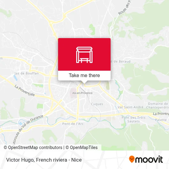 Victor Hugo map