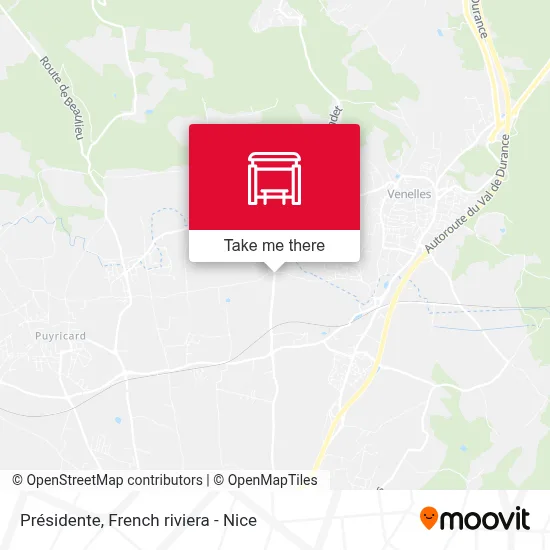 Présidente map