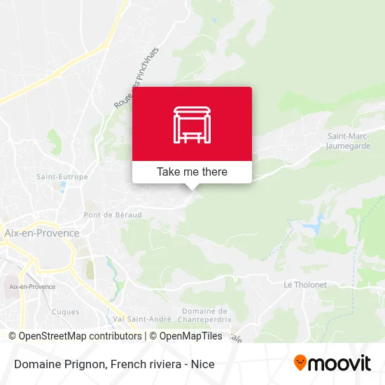 Domaine Prignon map