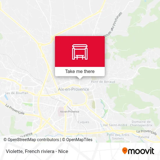 Mapa Violette
