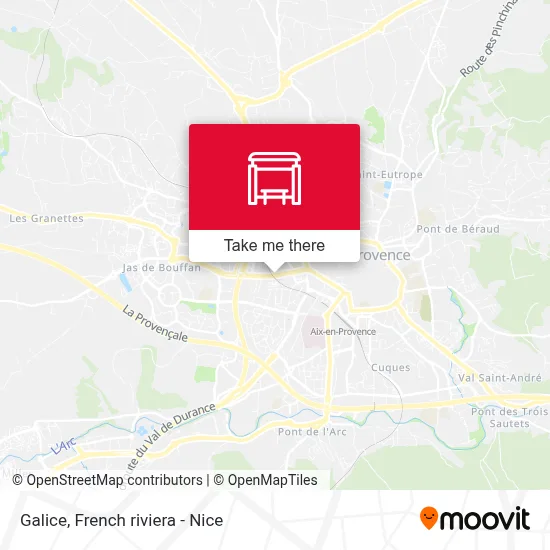 Galice map