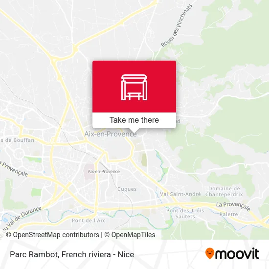 Parc Rambot map