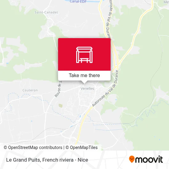 Le Grand Puits map