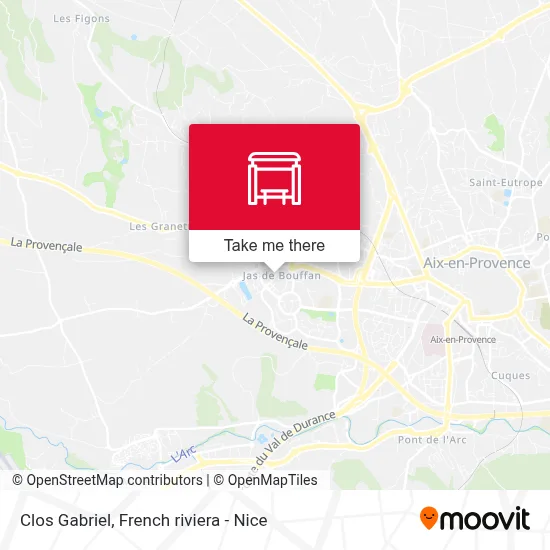 Clos Gabriel map
