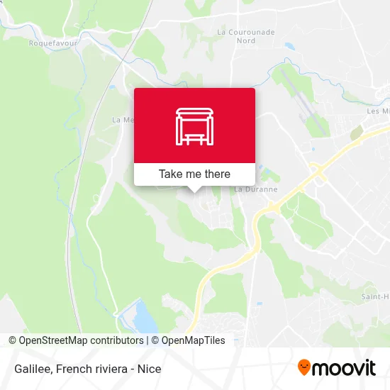 Galilée map