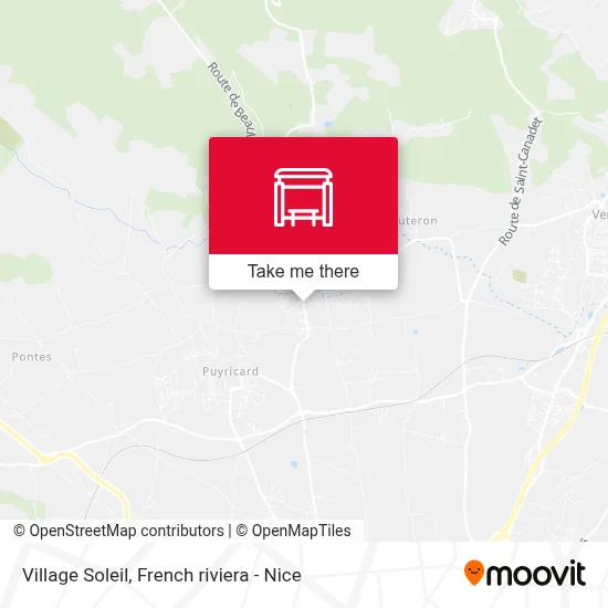Village Soleil map