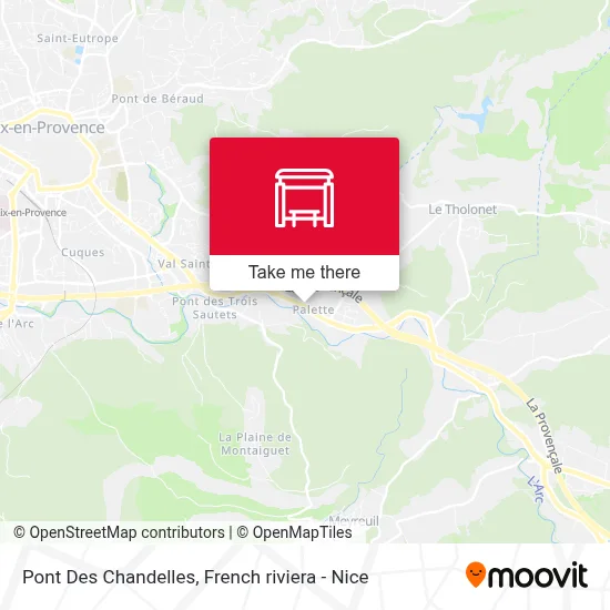 Pont Des Chandelles map