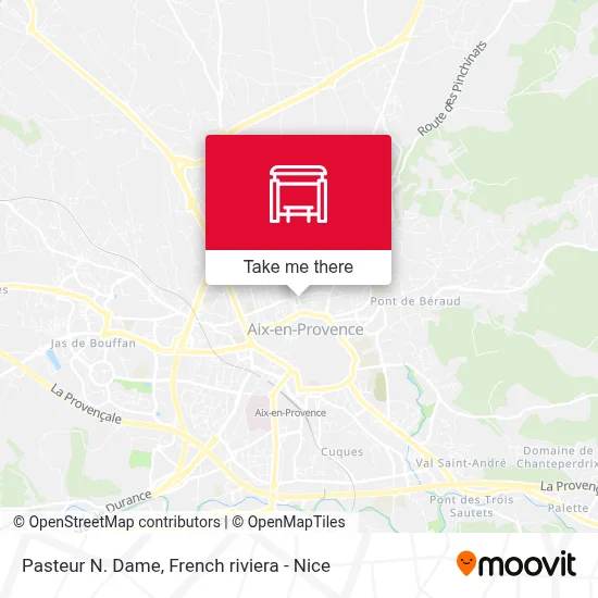 Pasteur N. Dame map