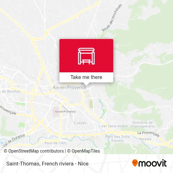 Saint-Thomas map