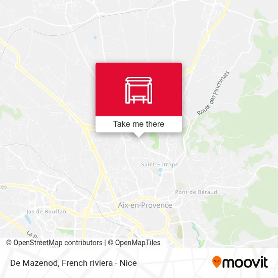 De Mazenod map