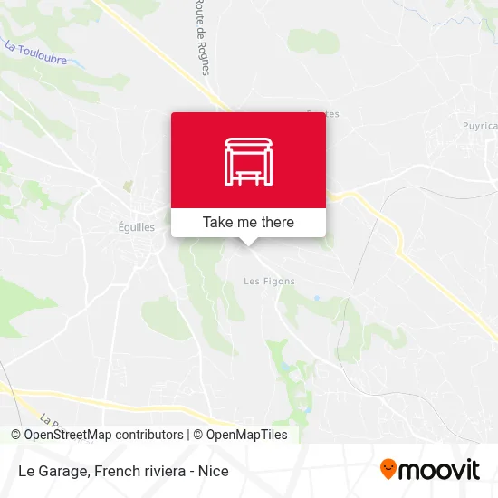 Le Garage map