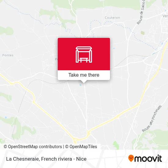 La Chesneraie map