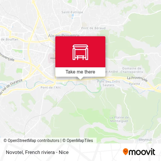 Novotel map