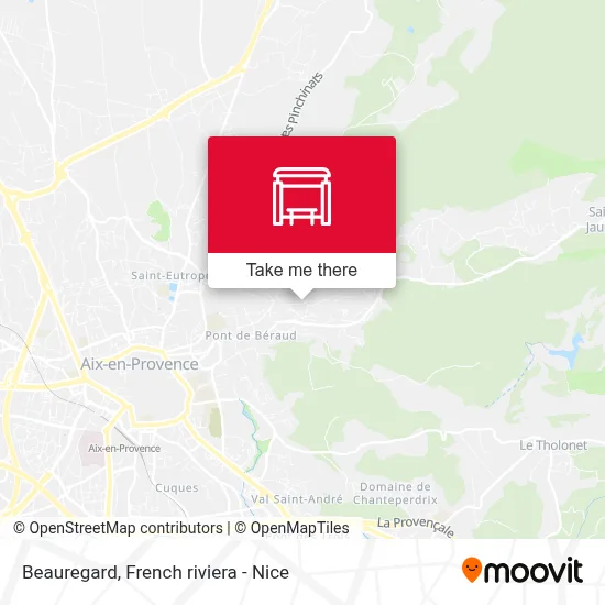 Beauregard map
