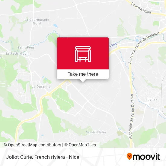 Joliot Curie map