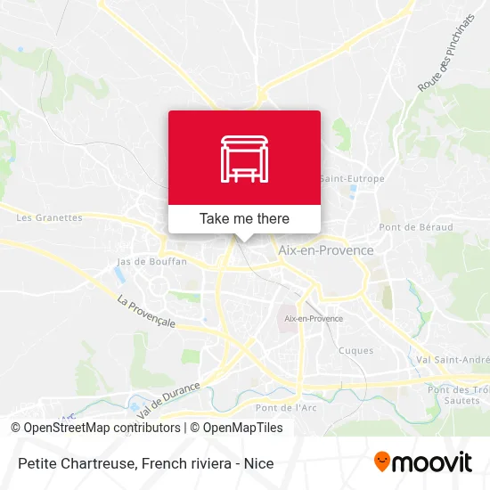 Petite Chartreuse map