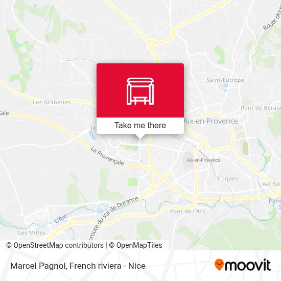 Marcel Pagnol map