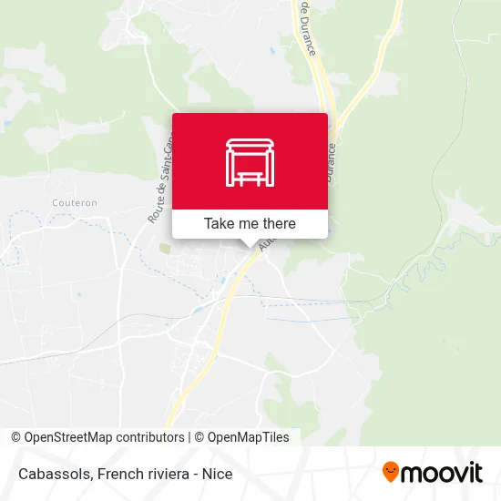 Cabassols map