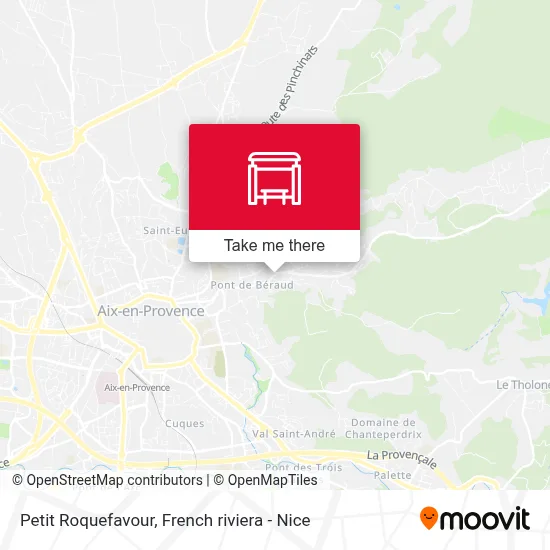 Petit Roquefavour map