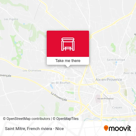Saint Mitre map