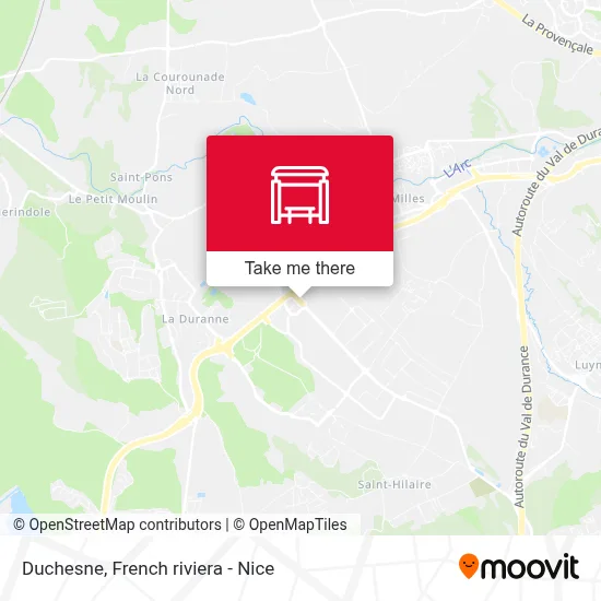 Duchesne map