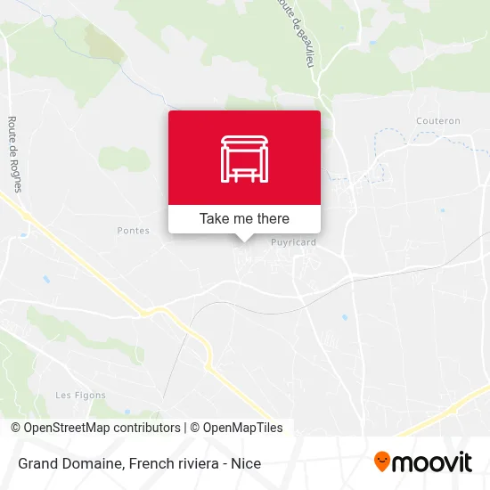 Grand Domaine map