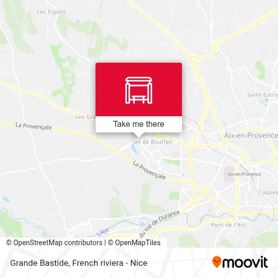 Grande Bastide map