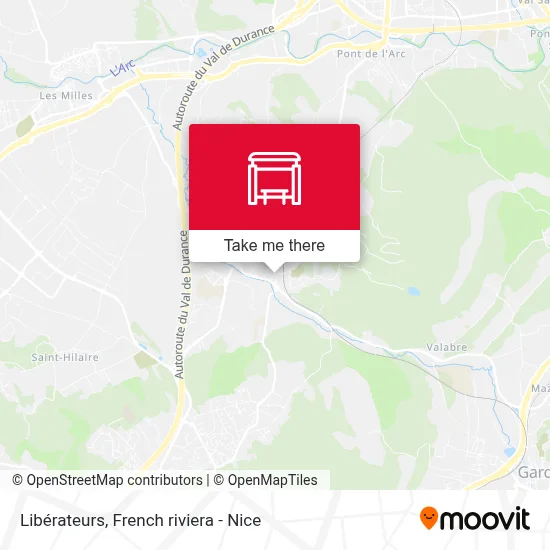 Libérateurs map