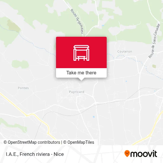 I.A.E. map