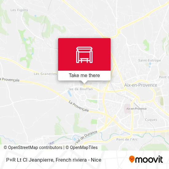 P+R Lt Cl Jeanpierre map