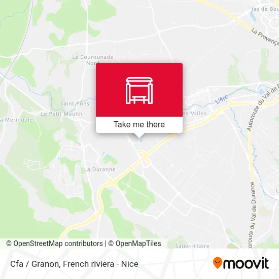 Cfa / Granon map
