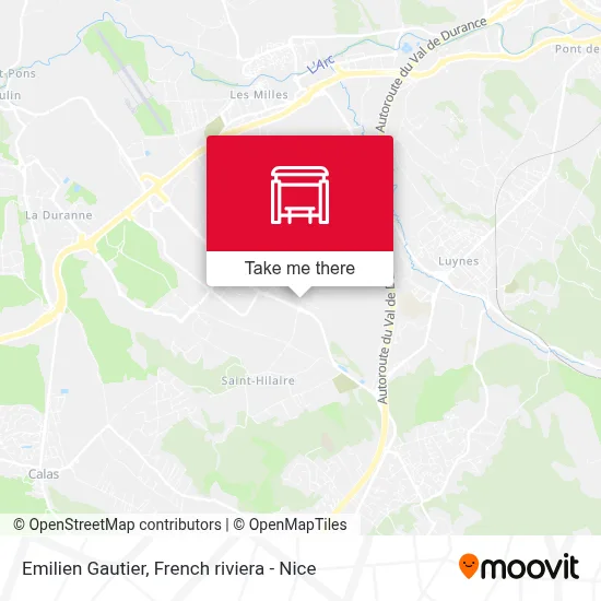 Emilien Gautier map