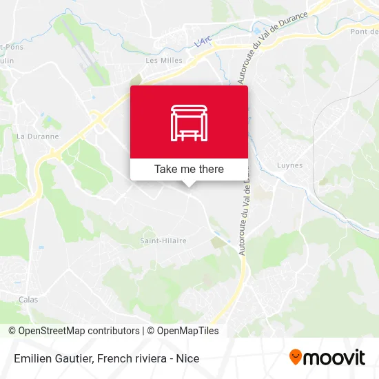 Emilien Gautier map