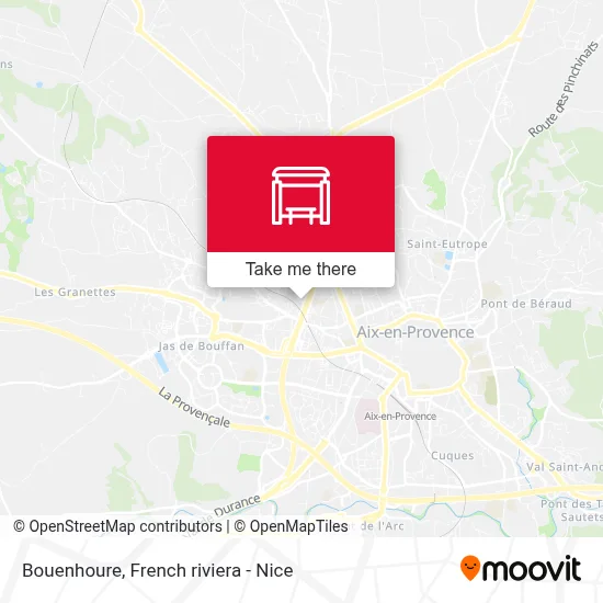 Bouenhoure map