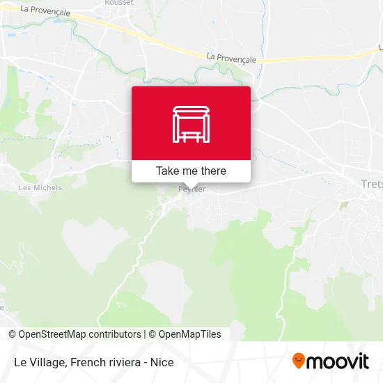 Le Village map